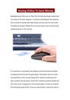 Buying Online To Save Money