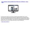 Computers & Accessories - Samsung B2030 20-Inch Widescreen LCD Monitor - Glossy Black