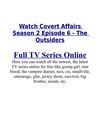 Watch Covert Affairs Season 2 Episode 6 The Outsiders