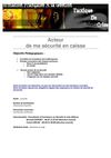 Acteur sécurité caisse