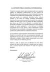 A la opinión pública
