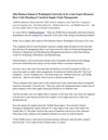 Olin Business School at Washington University in St. Louis Expert Discusses How Crisis Planning is Crucial in Supply...