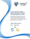 DBX to PST Conversion Guide Book