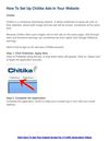 How To Set Up Chitika Ads In Your Website