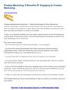 Freebie Marketing- 5 Benefits Of Engaging In Freebie Marketing
