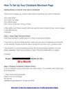 How To Set Up Your Clickbank Merchant Page