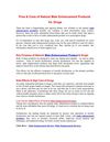 Pros & Cons of Natural Male Enhancement Products Vs. Drugs