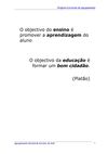 Projecto Curricular do Agrupamento