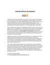 Android Software Development