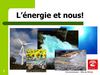 L'énergie et nous!