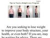 Tips to Track a Weight Loss Program