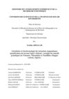 Thèse Doctorat ABDALLAH Nachida USTHB 2008 Géochimie et Géochronologie des intrusions magmatiques panafricaines du...