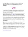  Chem-Dry of Michiana Carpet Cleaning is participating with Chem-Dry franchises nationwide to raise funds for the...