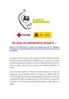 Campaña Cruz Roja y Ministerio del Interior sobre poner persona de contacto en el movil para casos de accidentes.