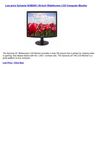 Computers & Accessories - Sylvania SCM2001 20-Inch WideScreen LCD Computer Monitor