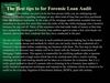 The Best tips to for Forensic Loan Audit
