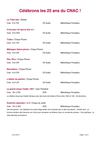 Les 25 ans du CNAC