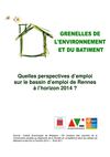 Quelles perspectives d'emploi sur le bassin d'emploi de Rennes à l'horizon 2014