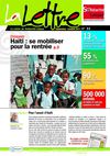 La Lettre de Solidarité Laïque n°32 - Septembre/octobre 2011