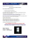 Nokia C6 on Vodafone UK Unlocking Instructions