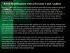 Loan Modification with a Forensic Loan Auditor