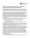 Solix Enterprise Data Management Suite Achieves Oracle Validated Integration with Oracle’s JD Edwards EnterpriseOne...