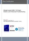 Pass ALCATEL LUCENT 4A0-110 Exam