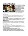 Learn How To Talk Dirty In A Nice Way