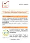 Accompagnement à la réalisation du document unique