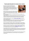 Fashionable Bracelets for trendy women clothes
