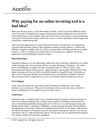 Why paying for an online invoicing tool is a bad idea?