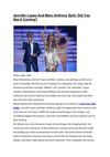 Jennifer Lopez And Marc Anthony Split: Did You See It Coming?
