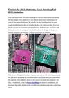 Fashion for 2011: Authentic Gucci Handbag Fall 2011 Collection
