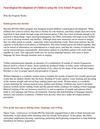 Neurological Development of Children using the Arts School Program