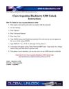 How to Unlock Claro Argentina Blackberry 8300
