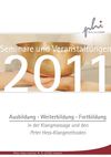 Programmheft 2011 des Peter Hess Instituts