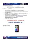 Steps To Unlock A GSM HTC Evo