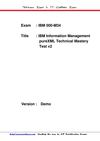 Test4pass IBM Certification 000-M34 exam dumps pdf vce