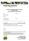 Bulletin d'inscription RDV Aventure 2011-2012