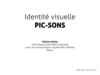 Identité visuelle Pic-Sons