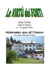 Campo famiglie: programma - Le virtù dei forti - Valle di Cadore 2011