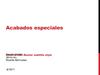 Acabados Especiales Presentacion