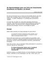 As Oportunidades para um Ciclo de Crescimento Econômico no Mundo e no Brasil