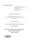 LLA PLACE DE LA PAROLE DANS LA PEDAGOGIE INSTITUTIONNELLE.