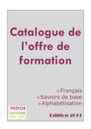 Catalogue d'offre de formation Guyanaise 2011