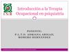 Terapia fisica y ocupacional