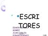 ESCRITORES DEL BARROCO