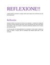 REFLEXIONES