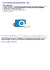 1GB Shuffle Style Digital MP3 Player ~ Blue