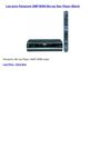 Disc Players & Recorders - Panasonic DMP-BD60 Blu-ray Disc Player (Black)